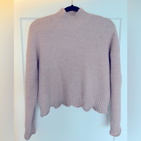 Cropped Mockneck Sweater M - Picture 3 of 10
